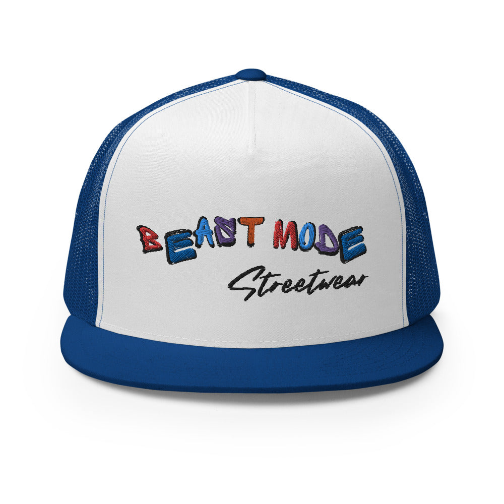 BeasMode Trucker Cap Blue