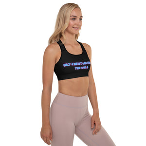 Only A Beast Padded Sports Bra Black