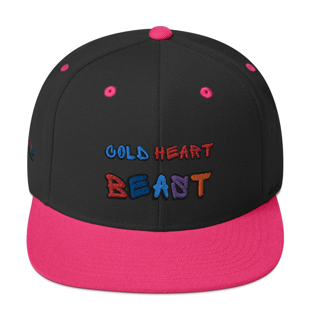 BeastMode Snapback Black/Neon Pink