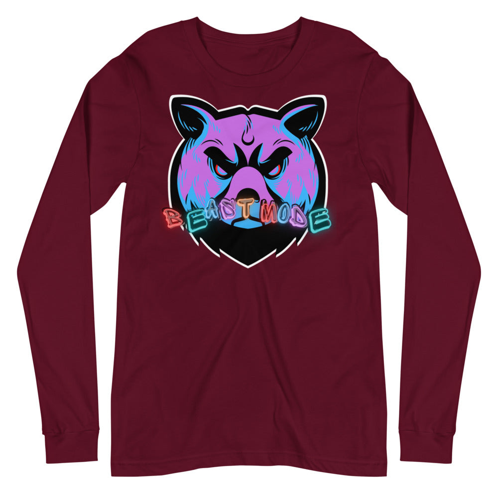 BeastMode Long Sleeve Maroon