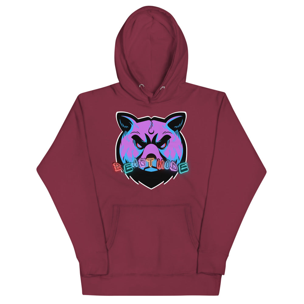 BeastMode Hoodie Maroon