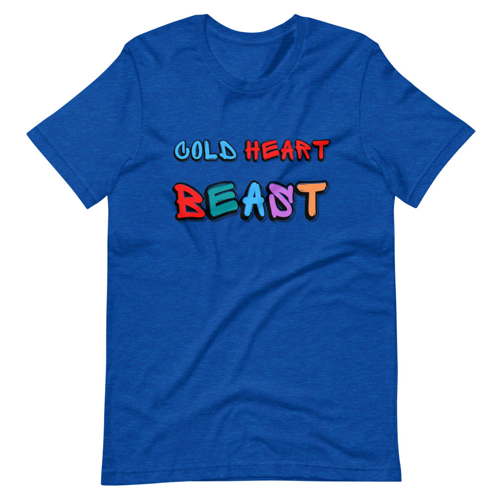 Cold Heart T-Shirt Heather True Royal